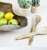 Mamba Curved Horn Decorative Bowl -Light