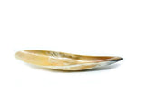 Elongated Horn Oval Decorative Tray -Light