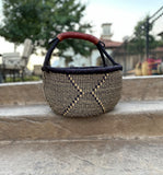 African Basket | Bolga Ghana Basket - Diamond