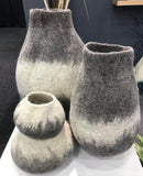 Tribal Line Gourd - Ivory & Black