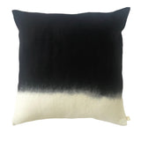 Modern Boho Wool Throw Pillow Cushion Covers - Eclipse