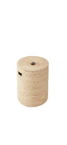 Woven Storage Basket With Lid:  Sunga Classic Storage Basket - Natural