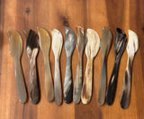 Ankole Cow horn Spreader Knives Assorted - Set of 2
