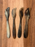 Ankole Cow horn Spreader Knives Assorted - Set of 2