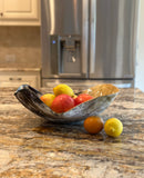 Kanyana Curved Horn Decorative Bowl -Light