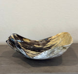 Kanyana Curved Horn Decorative Bowl -Light