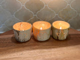 Star Pattern Pierced Ankole Cow Horn TableTop Tealight Candle Holders For Wedding Table Centerpiece, Home Decor, Gift, Holiday Decor