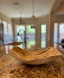 Keza Curved Horn Decorative Bowl -Light