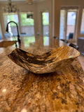 Kanyana Curved Horn Decorative Bowl -Light