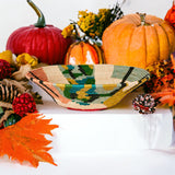 African  Uganda Woven Bowl - Blissfull Brights Woven Bowl 16" x 4"