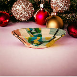 African  Uganda Woven Bowl - Blissfull Brights Woven Bowl 16" x 4"
