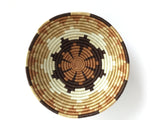 African Basket Rwanda  Woven Basket- Earth tone