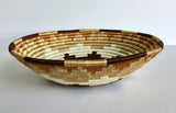 African Basket Rwanda  Woven Basket- Earth tone