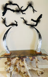 Ankole Cow Horn Kabaka Horns - Set of 2