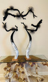Ankole Cow Horn Kabaka Horns - Set of 2