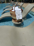Mifuko Kiondo Kenya Bag -  Orange and white Cloud
