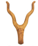 Kudu Head  Animal Head Wall Decor| Handmade Farmhouse Decor - Natural