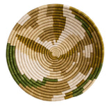 Rwanda African bowl - Olive and Green