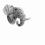 Mini Elephant with Camel Thorn print