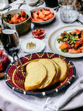 Rwanda African Burgundy Red Pepper bowl