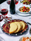 Rwanda African Burgundy Red Pepper bowl