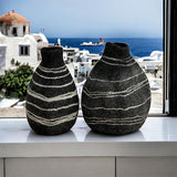 Tribal Line Gourd - Black