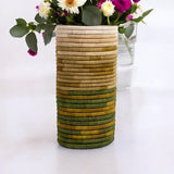 Elegant Flower Vase / Bottle Holder / Center Piece / Home Decor - Olive