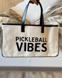 Canvas Tote - Pickleball Vibes