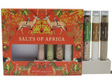 Salts of Africa Salt Collection | Gourmet Sampler Spice Gift Set | Gift for Men | Gift for Women | Gift for all occasions | Infused Salt | Caviar Salt | Cape Malay Salt | Oak Smoked Salt | Roobios Infused Salt | African Herb Salts | 8-Gift Set Pack