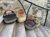 African Basket | Bolga Ghana Basket - Diamond