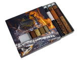 Smokehouse Flame and Flavour BBQ Rub Set - 8 Unique Smoked Spice Selection Box - Unusual Food Cooking Gifts - for Gourmet Foodies Enjoy Smokey Sunday Roast Spice