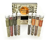 The Pepper Trade Gourmet Peppercorn Blend Collection, 8 Pack Gift Set | Sampler Spice Gift Set, Use in Grinders