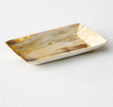 Rectangular Ankole Cow Horn Decorative Tray
