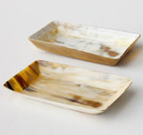 Rectangular Ankole Cow Horn Decorative Tray