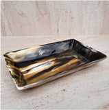 Rectangular Ankole Cow Horn Decorative Tray