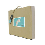 Unicorn Sculpture in Recycled Paperboard