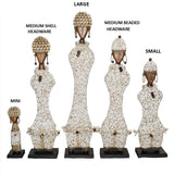 White and Gold Dotted Namji Doll