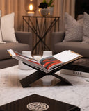 Metal Bookstand for display books, Desk Portable Document Holder, Cook Book, Music Book, Reading Rest