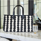 Canvas Pattern Tote - Dots