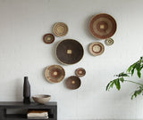 Binga / Tonga Baskets: Natural Dye and Brown Edges (Assorted) 1 Each
