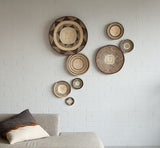 Binga / Tonga Baskets: Natural Dye and Brown Edges (Assorted) 1 Each