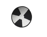 African Basket  Rwanda  Woven Basket - Black & White
