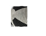 African Basket  Rwanda  Woven Basket - Black & White