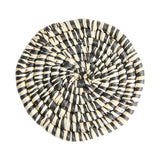Heather Coasters, Black/Natural Set of 6