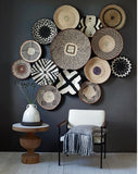Binga / Tonga Baskets: Natural Dye and Brown Edges (Assorted) 1 Each