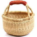Mini African Ghana Bolga Basket |Dye Free |7"-9"