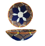 INDIGO HOPE BASKET- EARTH TONE AND INDIGO
