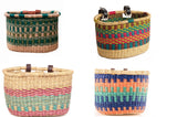 ASSORTED BIKE / BICYCLE BASKETS -  COLORS VARY