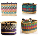 ASSORTED BIKE / BICYCLE BASKETS -  COLORS VARY