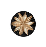 Trivet Pot Stand  Or Wall Hanging Art Decor  - Tan & Black
